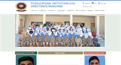 Desktop Screenshot of fgei-cg.gov.pk